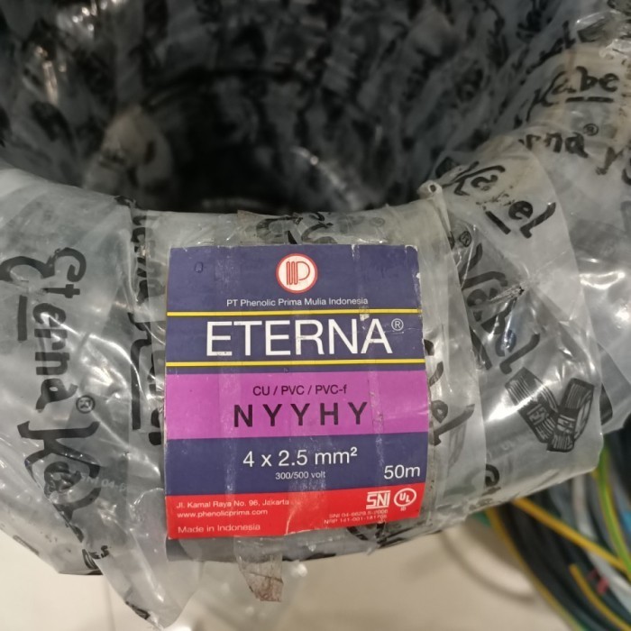 Kabel Eterna Nyyhy 4X2,5 4X2.5 4 X 2,5 4 X 2.5 Eterna 50M 50 Meter