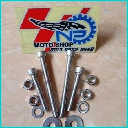 Baut stainless pnp raiser fino stang rzr satria fu 19F3B2024 perkakas