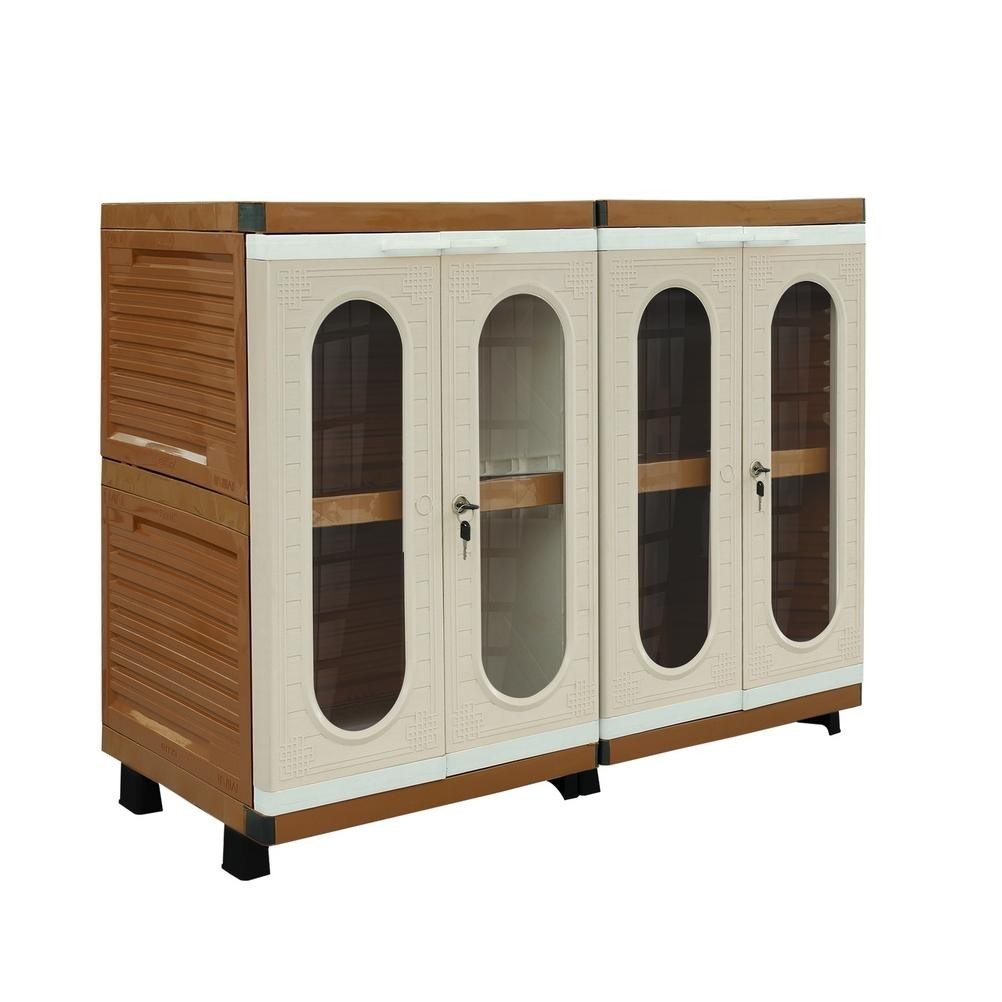 Rak TV Club/Rak TV Buffet/Rak Buffet KUNCI Serbaguna KACA Dan tanpa kaca