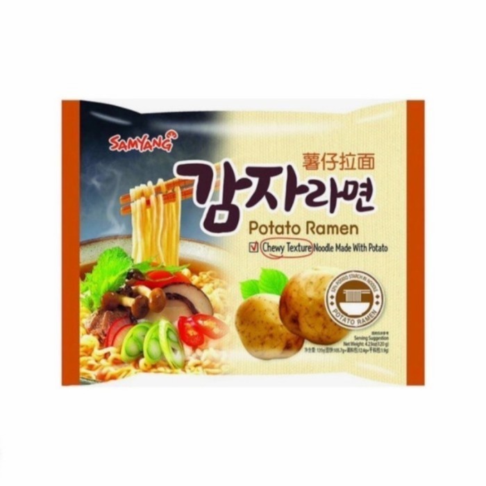 

Samyang Ramen Best Korean Chewy Noodles Po Ramen 120 Gr