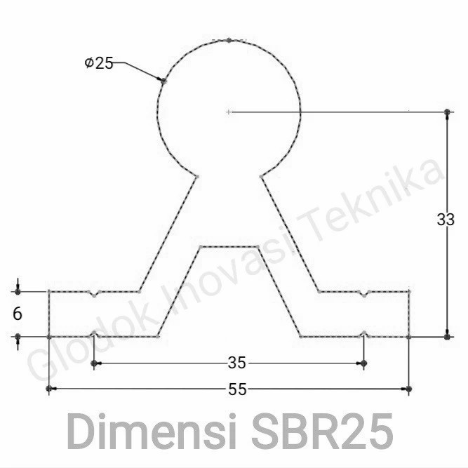 paket set rel rail guide linear SBR25 SBR 25 shaft + 4 block SBR25UU