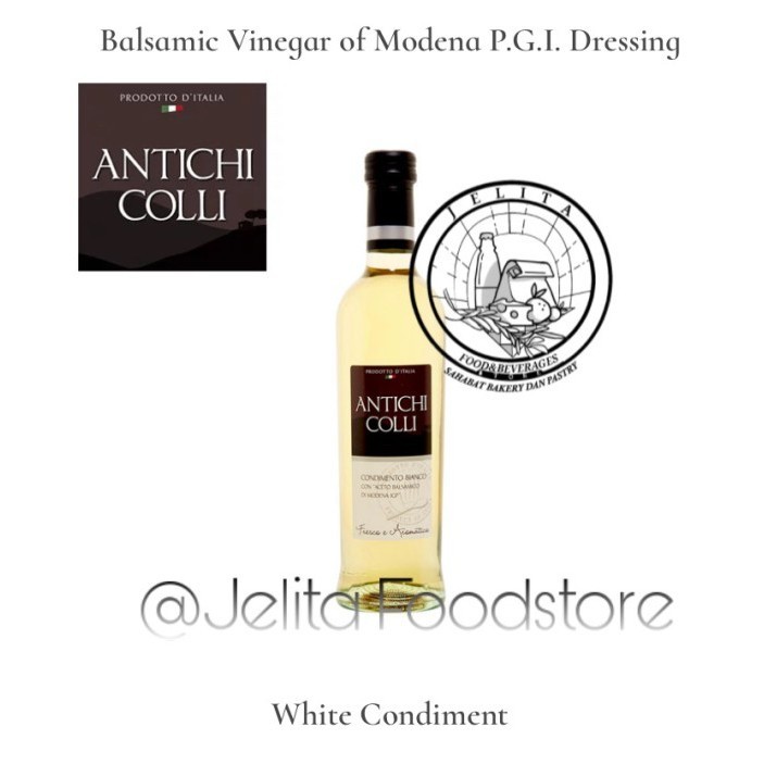 

Antichi Colli White Balsac Vinegar Of Ena Fresco E Aromatico