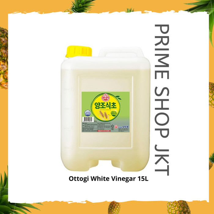 

Ottogi White Vinegar 15L Korea Cuka Putih Fermentasi