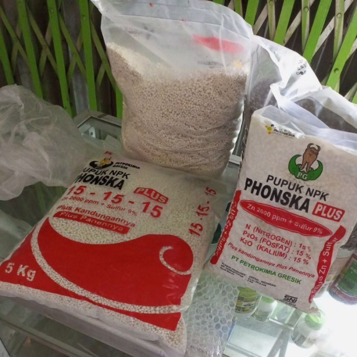 Ada~ Pupuk Phonska Plus Npk Petro 5Kg Original Repack Murah
