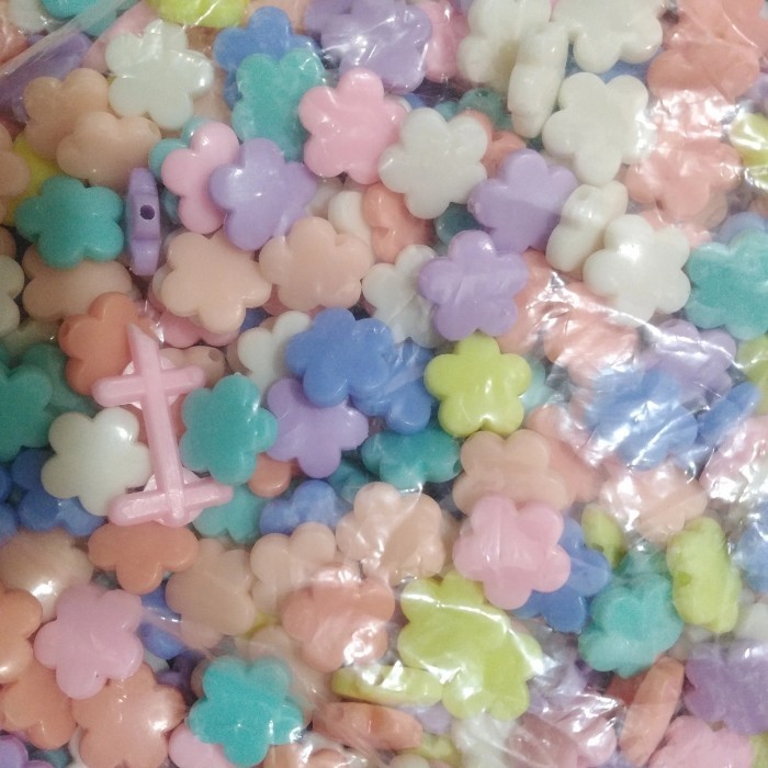 

Grosir Manik Mote Warna Pastel 1 Pon