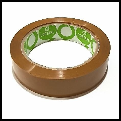 

TERBARU LAKBAN KECIL / ISOLASI COKLAT 24MM 90 YARD !