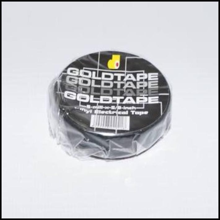 

TERMURAH ISOLASI KABEL HITAM GOLDTAPE !