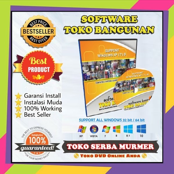 SOFTWARE PROGRAM KASIR TOKO BANGUNAN BEST SELLER