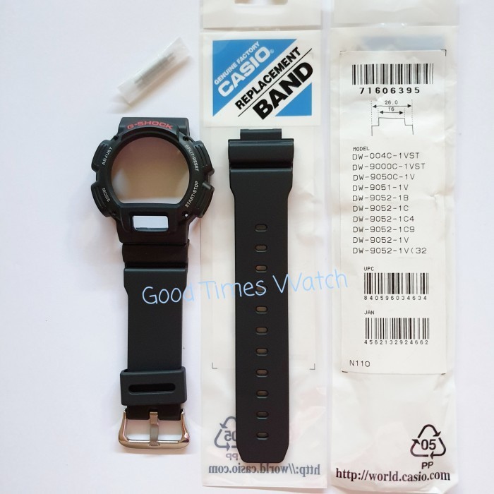 PAKET STRAP BEZEL DW-9052-1V / DW-9052 Original