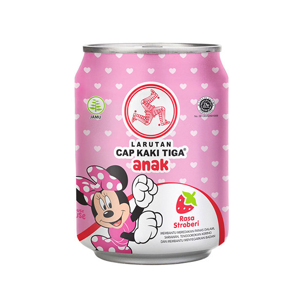 

LARUTAN KAKI TIGA ANAK STRAWBERRY 250 ML