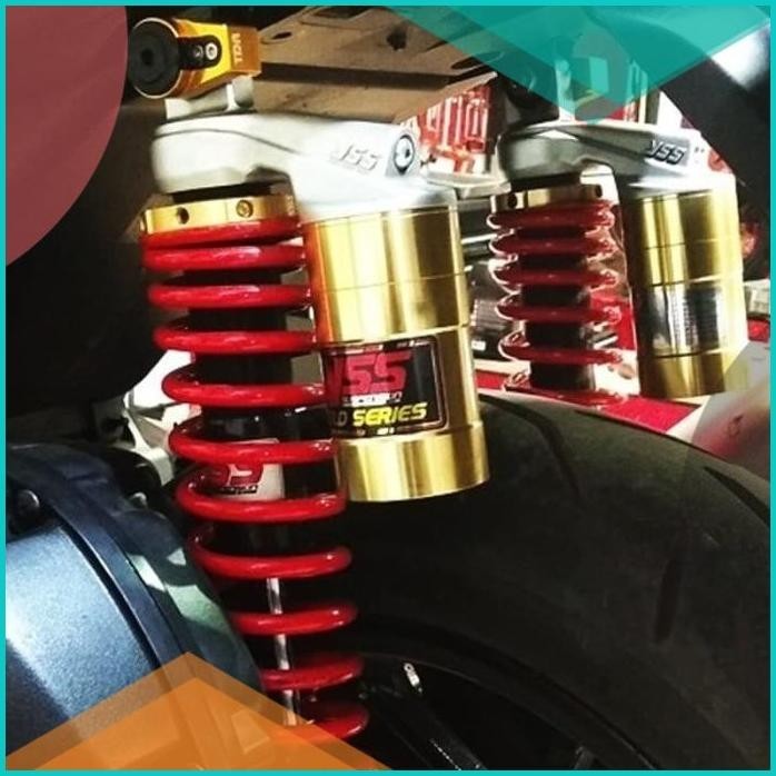 Shock Shockbreaker Sok Tabung Atas Smash Gold Series 360mm YSS Merah 1