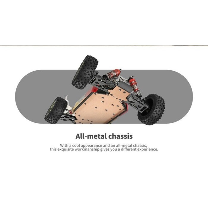 Wl 144010 Rc Buggy Rtr Brushless 1/14 Metal Chassis 75Km/H