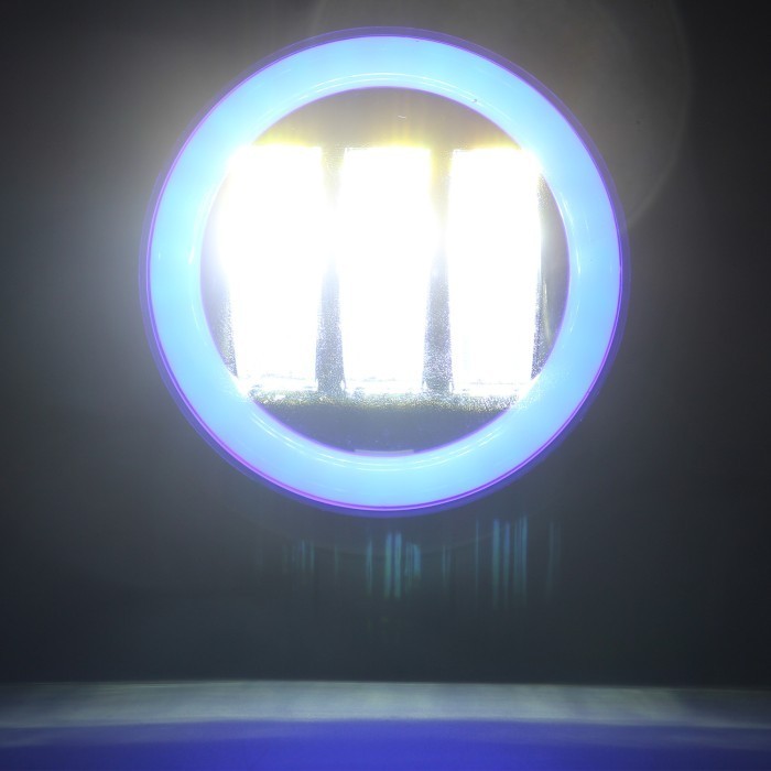 Lampu Tembak Led Cwl K30 3 Mata 4D Angel Eyes Aye Eye Daymaker