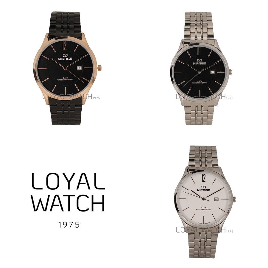 Jam Tangan Mirage Pria 8647 BRP Original Garansi Resmi