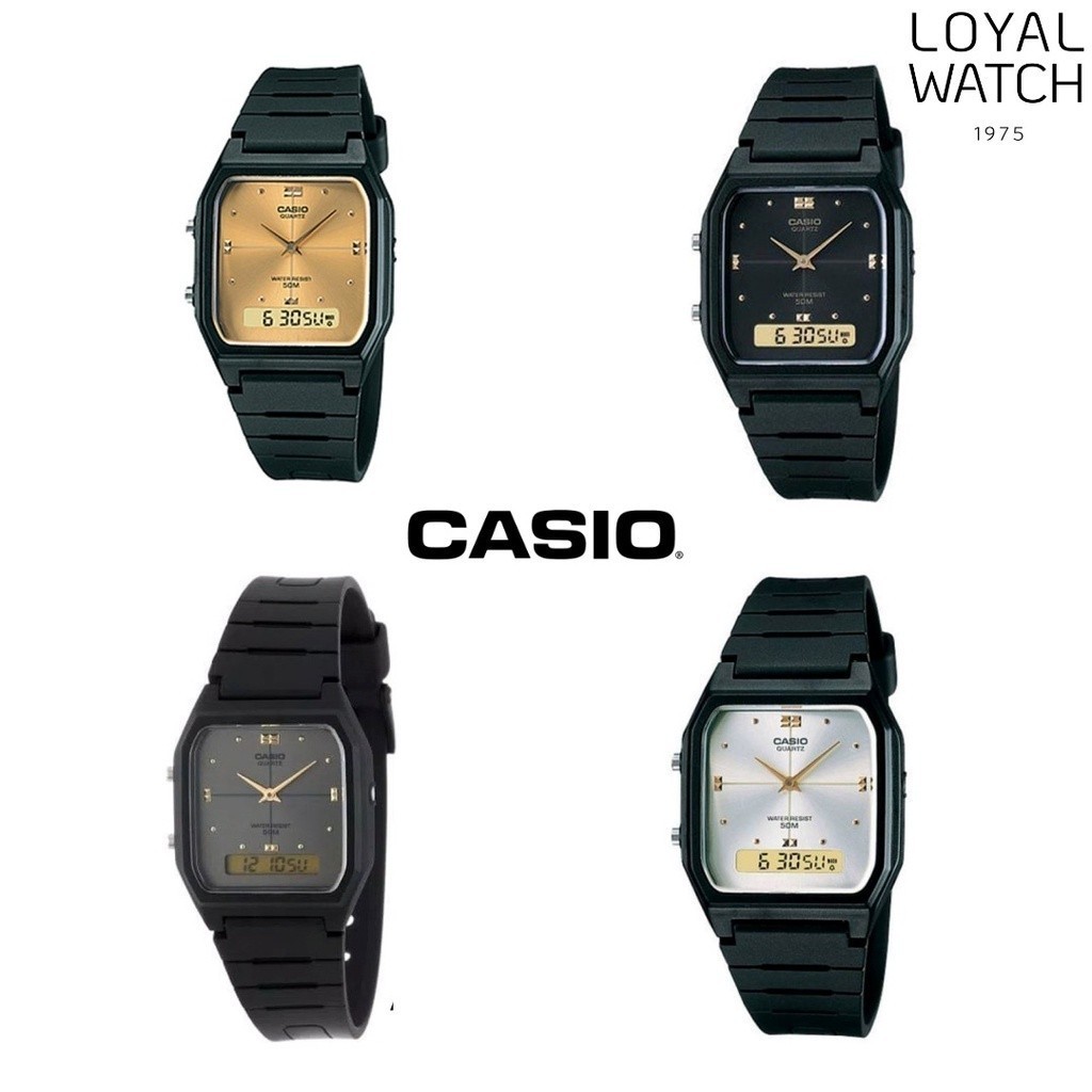 Loyal Watch 1975 - Jam Tangan Casio  Pria Aw-48He