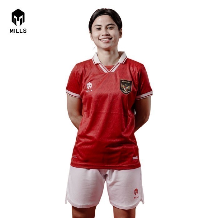 MILLS Timnas Indonesia Jersey Home Women Player Issue 22020INA Red