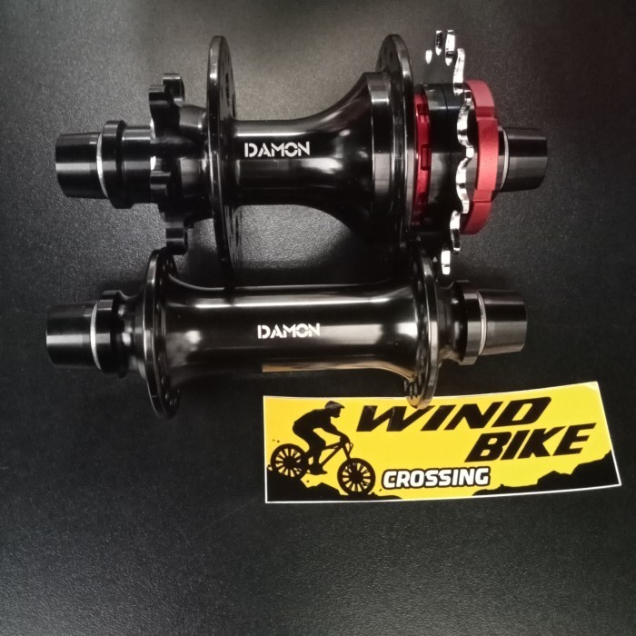Hub Rearhub Bmx Race Racing Damon Disc Brake Cakram Not Venom