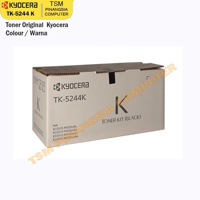 Toner Cartridge Kyocera Tk-5244 Colour / Warna Original