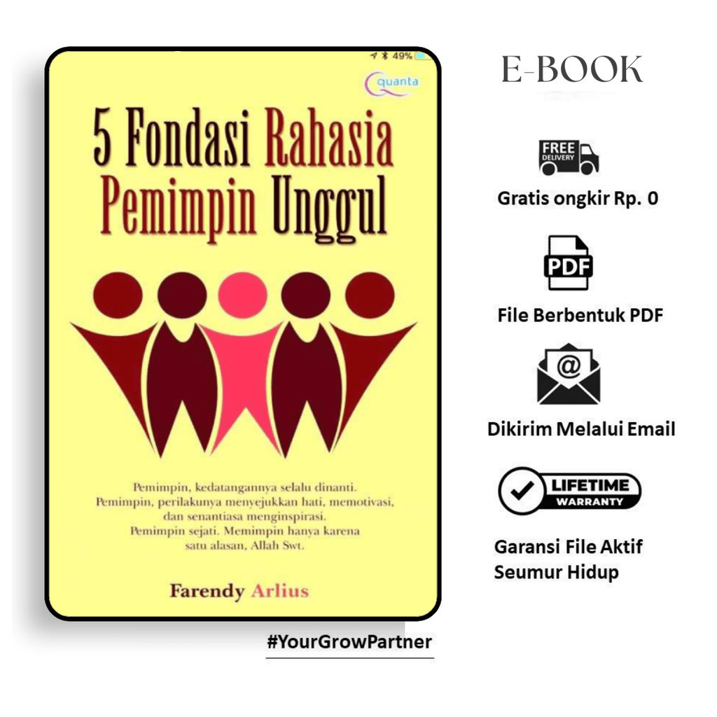 

255. 5 FONDASI RAHASIA PEMIMPIN UNGGUL (FARENDY ARLIUS) - [-]