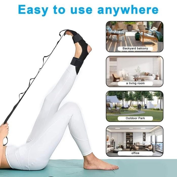 Alat Terapi Kaki Engkel Plantar Fasciitis Stretching Belt Berkualitas