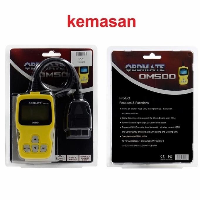 Scanner Mobil Om500 Obd2 Jobd Obd Mate Injeksi