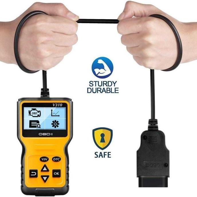 Alat Scaner Mobil Obd2 Scanner Mobil Obdii Universal Pendeteksi