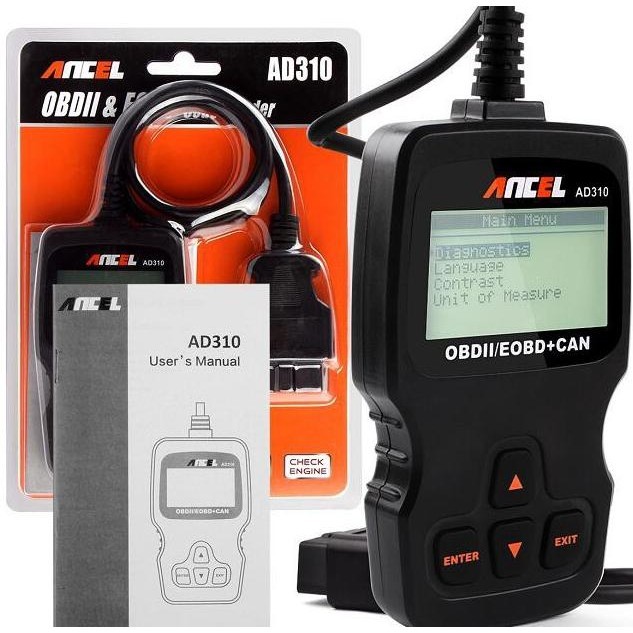 Ancel Ad530 Obd2 Scanner Mobil Universal Bahasa Indonesia