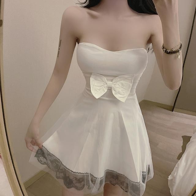 Women's New Fashionable Sexy Tube Top Bottoming Dress
