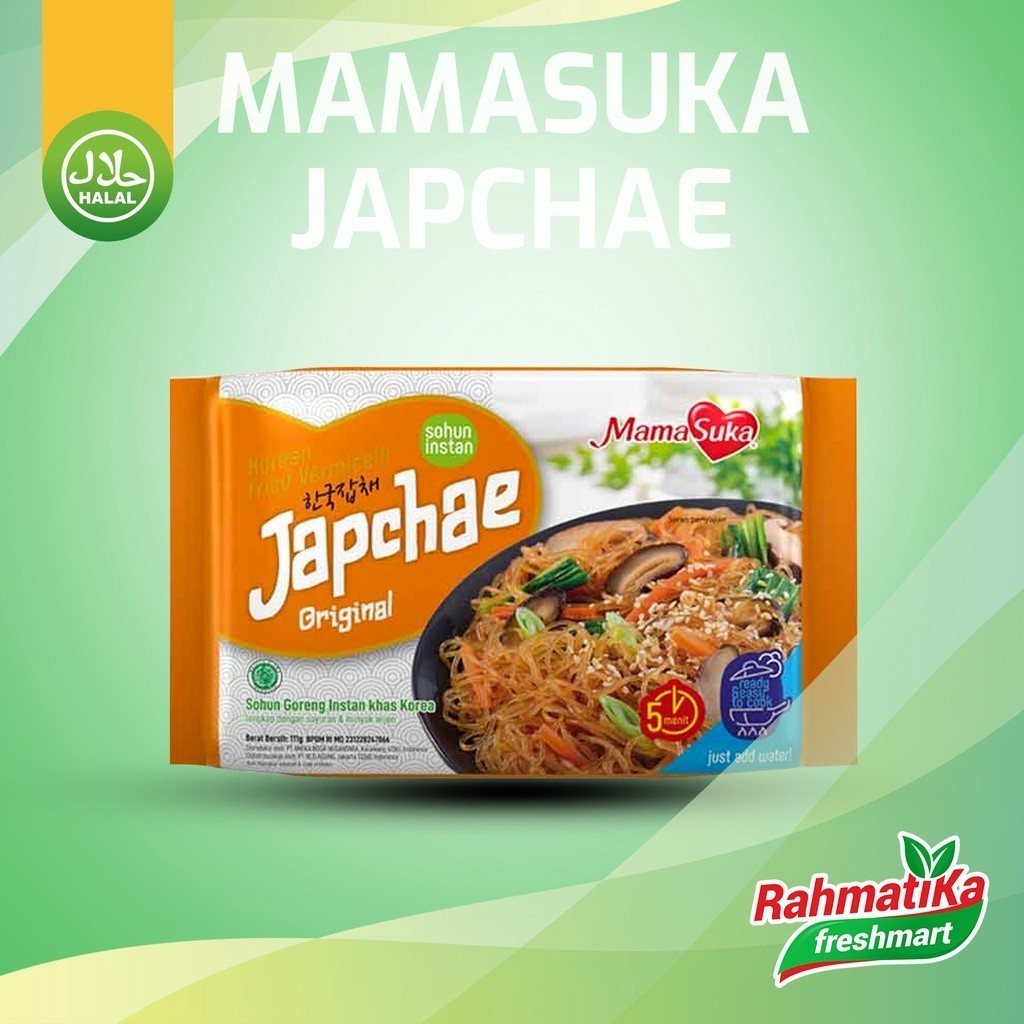 

MamaSuka Japchae Original - Sohun Goreng Instan Korea 111 gram