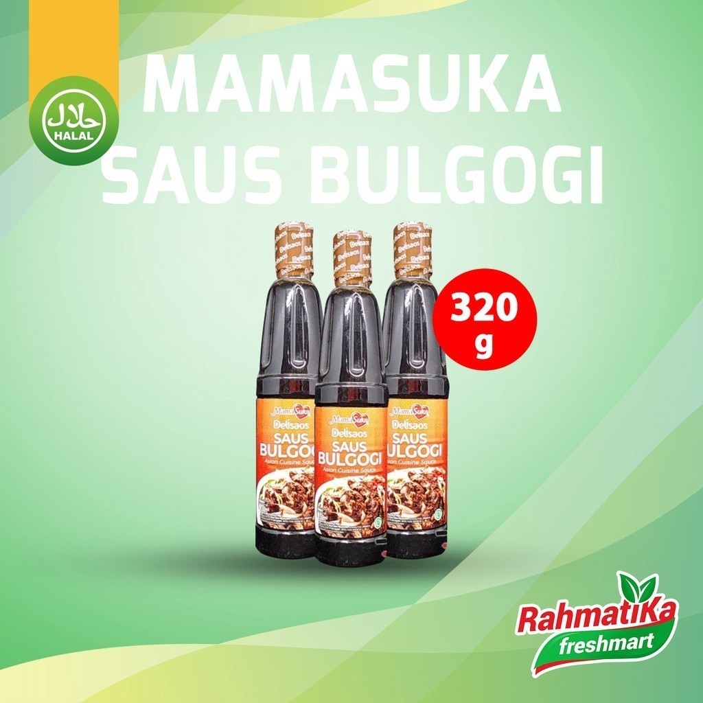 

MamaSuka Delisaos Saus Bulgogi 320 gr (Btl)