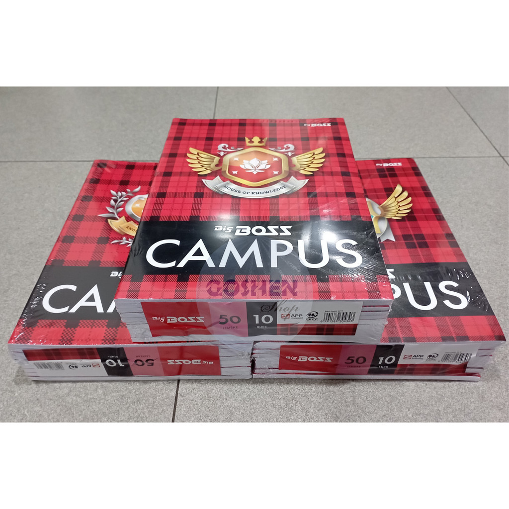 

Buku Tulis Big Boss CAMPUS SIDU 50 Lembar