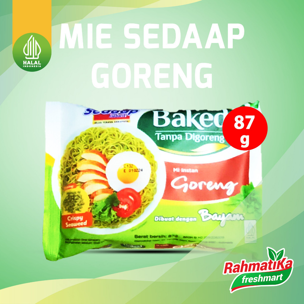 

Mie Sedaap Mi Instan Baked Goreng 1 Pcs