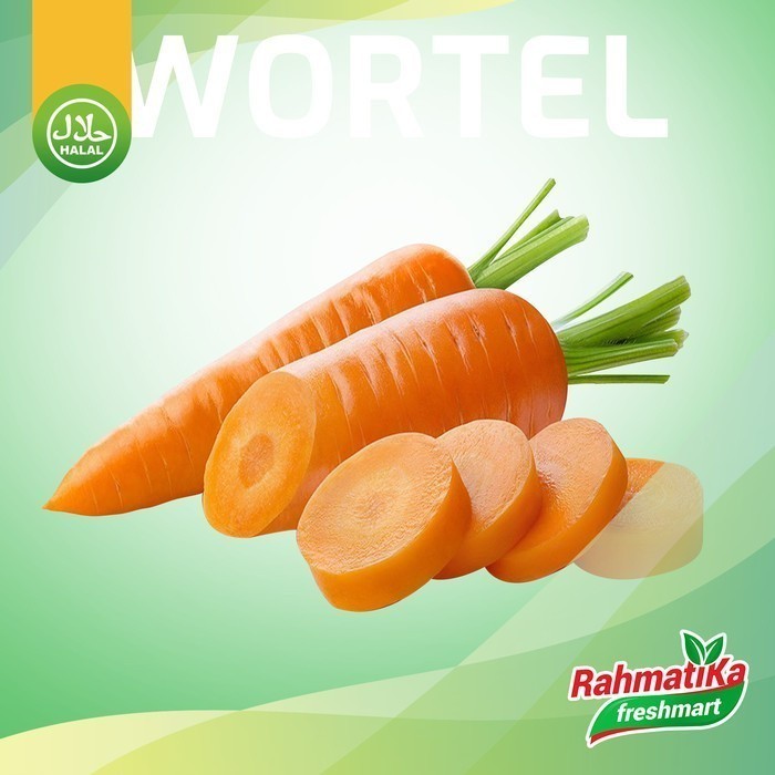 

Wortel Import Segar / Wortel Import Fresh 1 Kg (Sayur Segar)