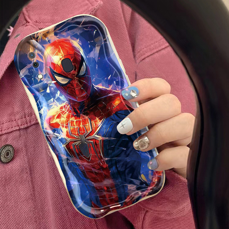 Casing Hp Samsung Galaxy A30 A20 M10s A31 A32 Case Marvel Spider Man pola Softcase ponsel casing lun