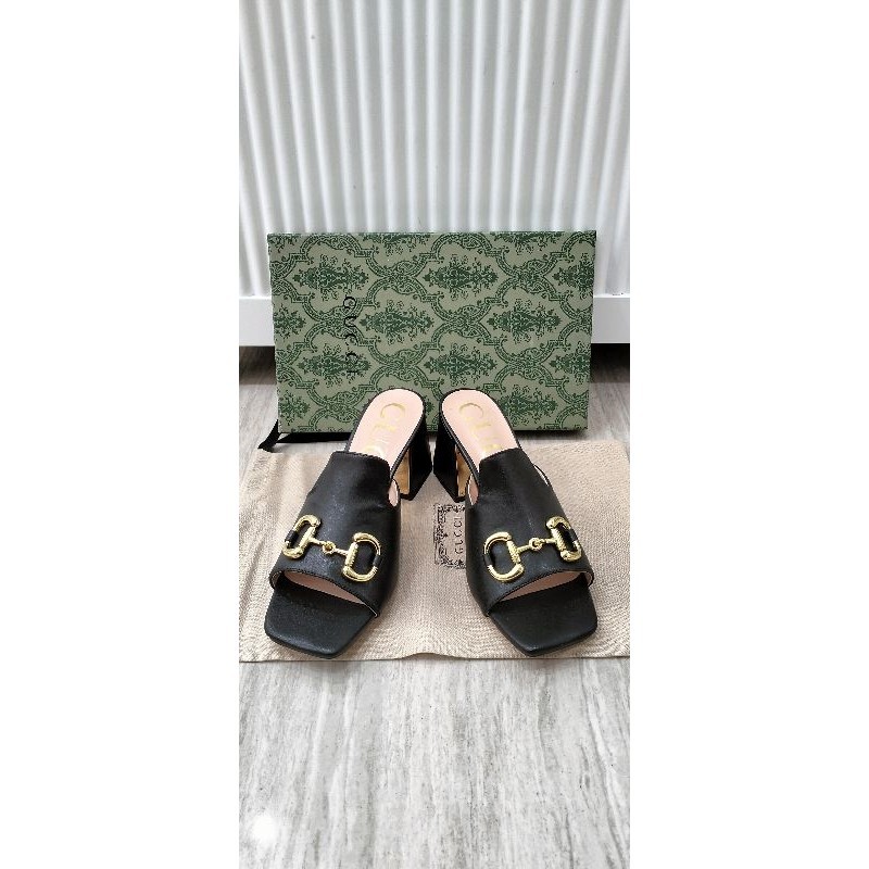 Sandal GC horsebit black