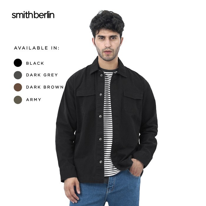 Jaket Shacket Pria Smith Berlin Sanders