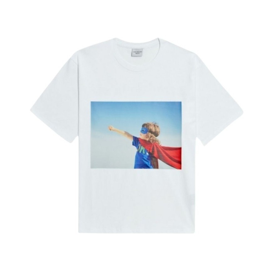 [ADLV] Acmedelavie T-Shirt White Superman