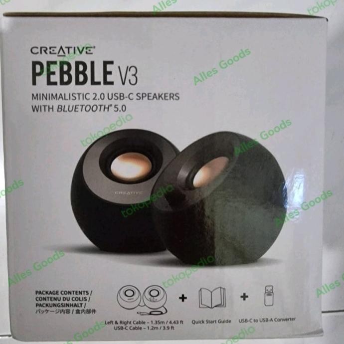 Creative Pebble V3 Bluetooth 5.0 Desktop Speaker