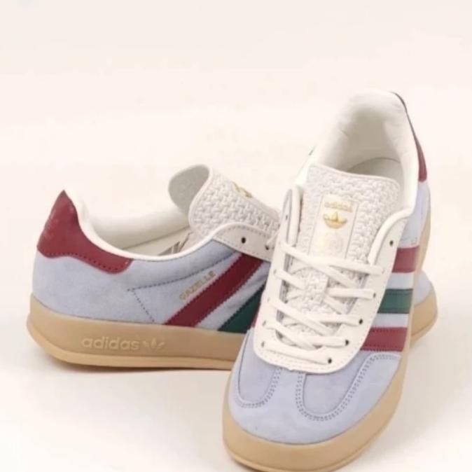 Sepatu Adidas Gazelle Indoor Blue Dawn Original Vietnam Bnib  Duapuluhlinee