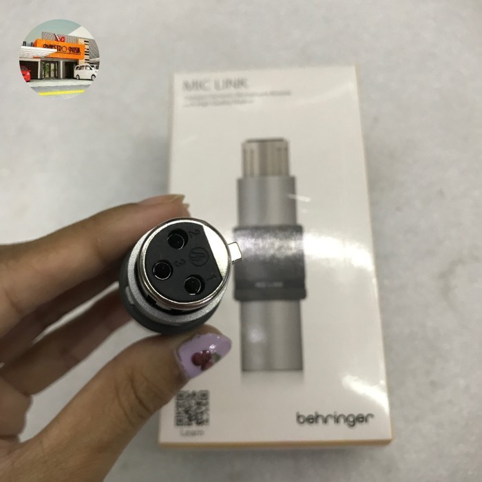 Behringer Mic Link -Compact Dynamic Mic Booster W/ High Quality Preamp