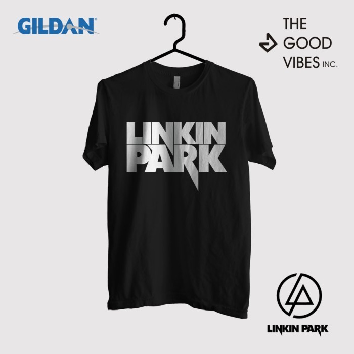 Kaos Band Linkin Park Original Gildan - Logo