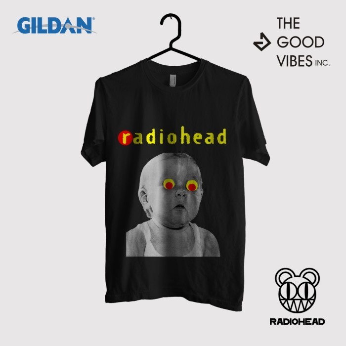 Kaos Band Radiohead Original Gildan - Pablo Honey Tour Tshirt