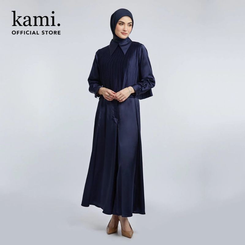 Kami Hara Wide Leg Pants Plain Celana Panjang Wanita