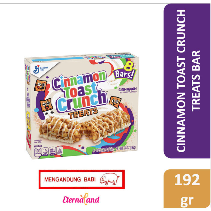 

Orea - Cinnamon Toast Crunch Treats Bar - Non Halal