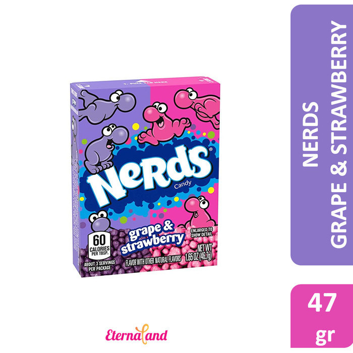 

Orea - Nerds Gotta-Have Grape Seriously Strawberry 46.7G / 46.7Gr