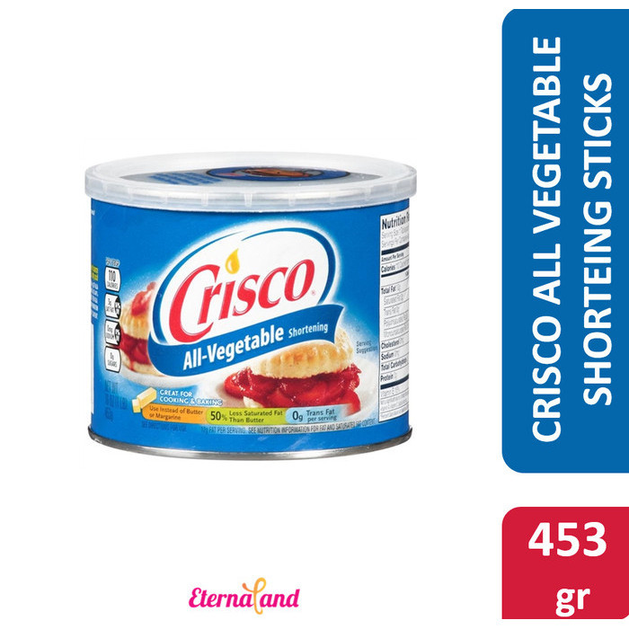 

Orea - Crisco All Vegetable Shortening Butter - Mentega Crisco Impor Usa