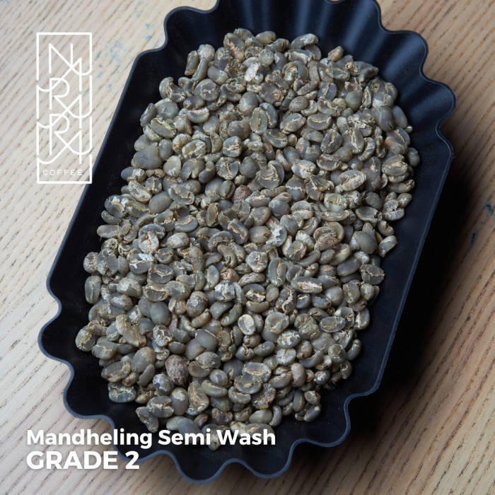 

Green Bean 1Kg Mandheling Se Wash - Biji Kopi Sumatra Arabika