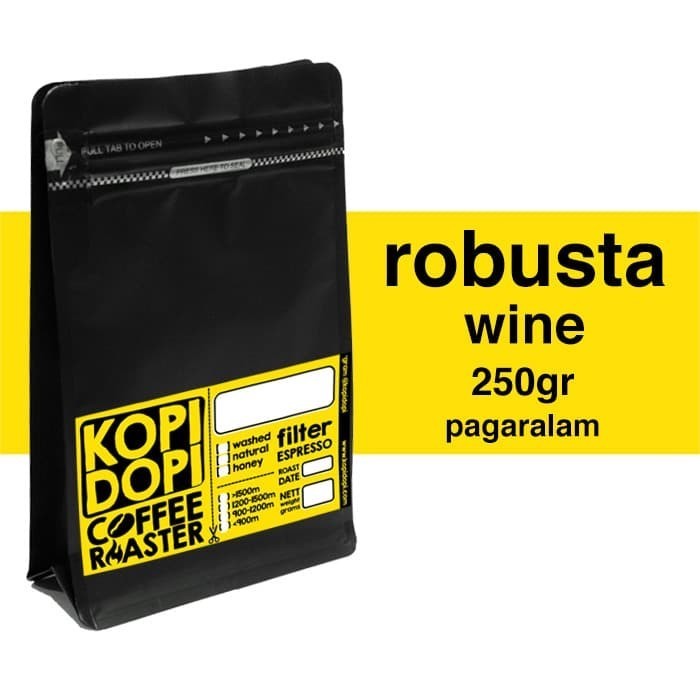 

Biji Kopi Robusta Pagaralam 250Gr 250G 250 Gram