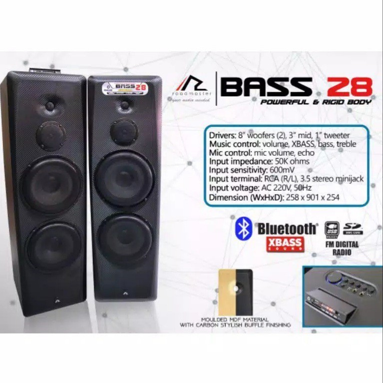 PROMO  ACTIVE SPEAKER ROADMASTER BASS 28 BANDAR LAMPUNG