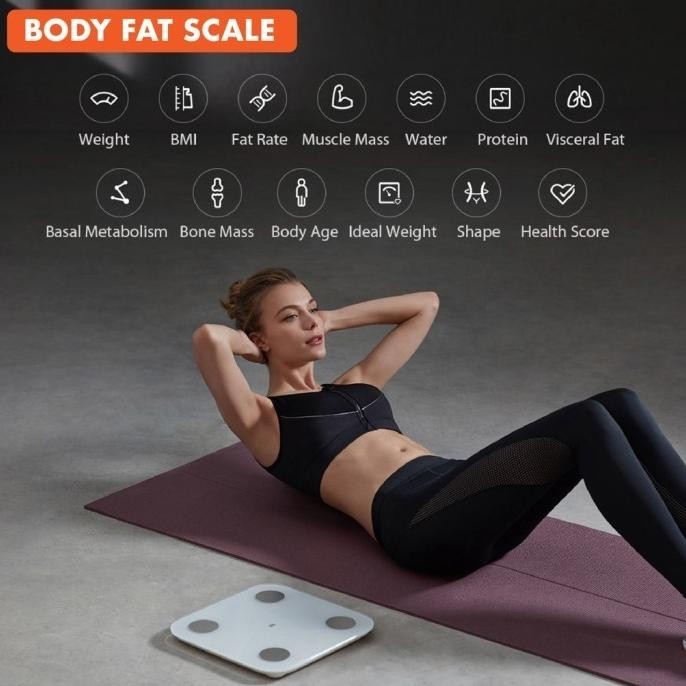 Promo  Xiaomi Smart Scale 2 Body Composition Timbangan Badan Xiaomi Qyarazeta